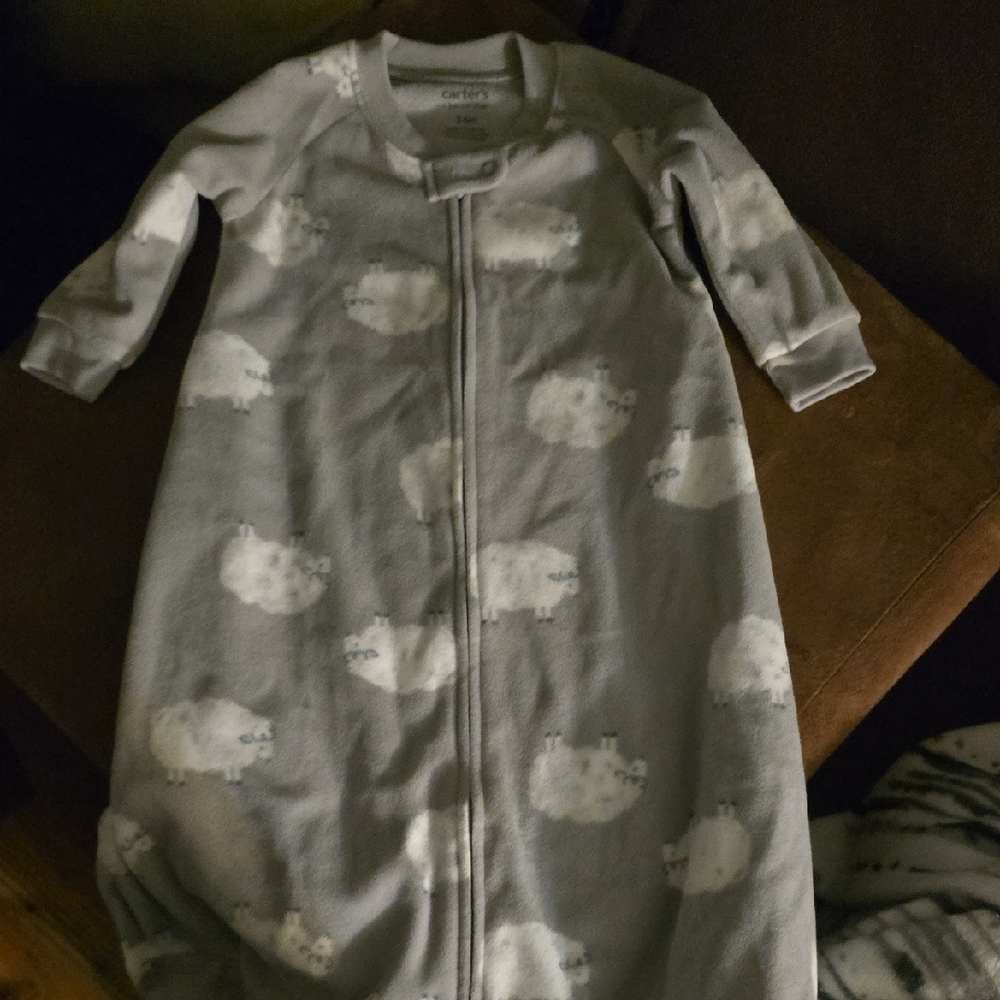 Carter's Soft Gray Sheep Sleep Sack